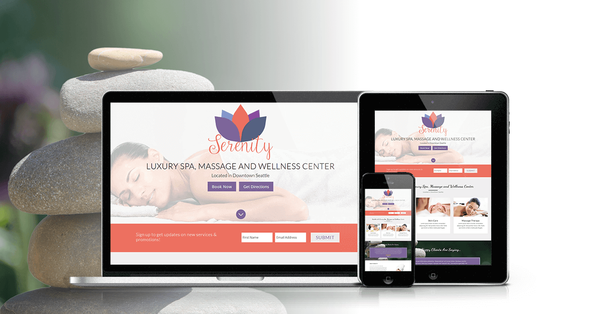 Serenity Spa Divi Child Theme - Brand Elemental